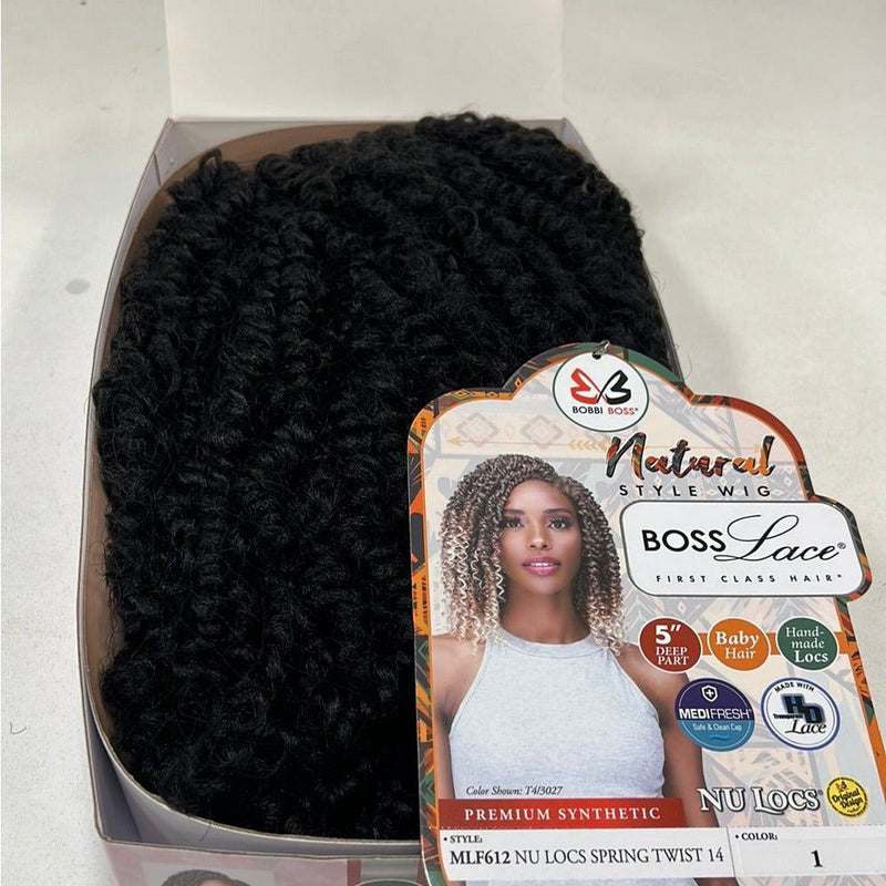 Bobbi Boss Synthetic Lace Front Wig - MLF612 Nu Locs Spring Twist 14