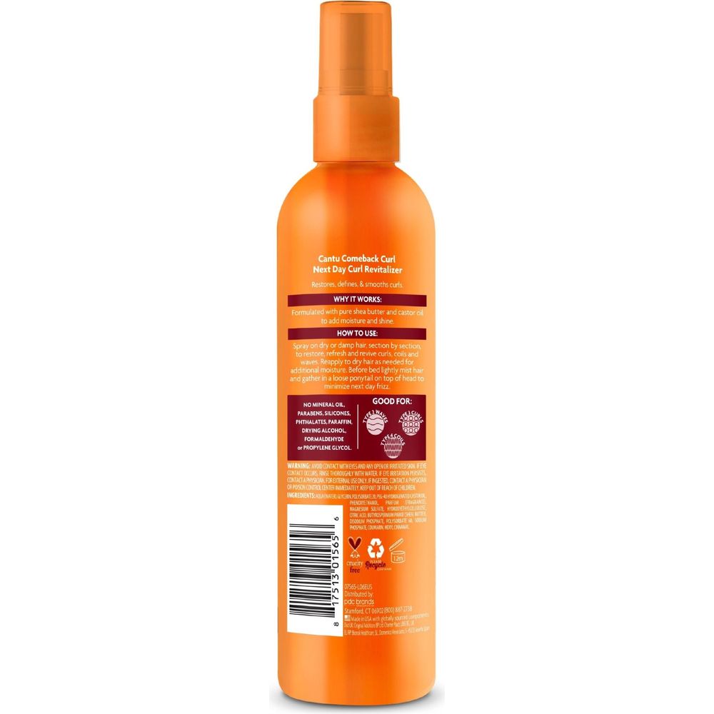 Cantu Shea Butter for Natural Hair Comeback Curl Next Day Curl