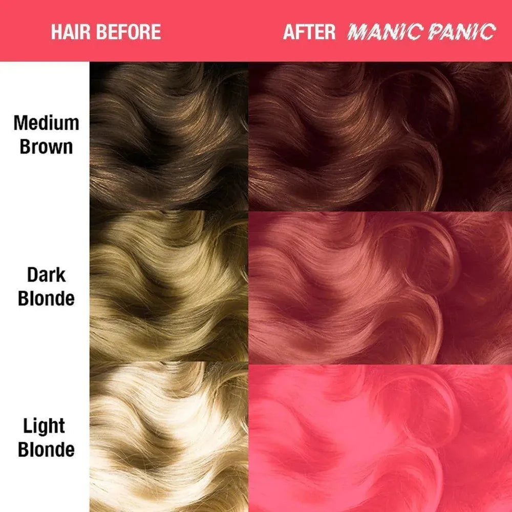 Manic Panic Creamtone Semi Permanent Hair Dye - Pretty Flamingo 4oz - Beauty Exchange Beauty Supply