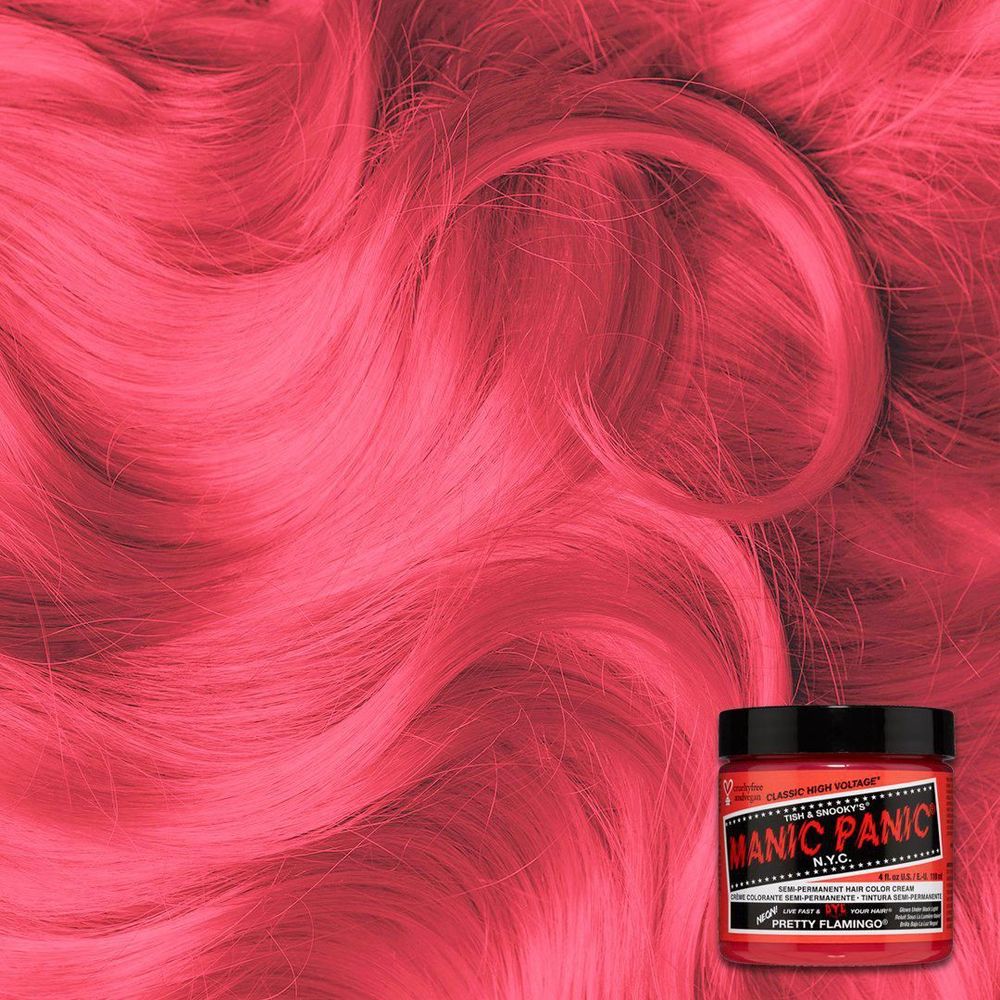 Manic Panic Creamtone Semi Permanent Hair Dye - Pretty Flamingo 4oz - Beauty Exchange Beauty Supply