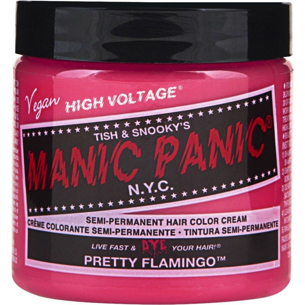 Manic Panic Creamtone Semi Permanent Hair Dye - Pretty Flamingo 4oz - Beauty Exchange Beauty Supply