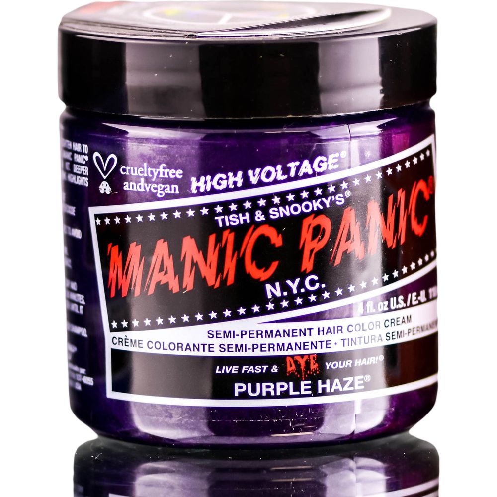 Manic Panic Creamtone Semi Permanent Hair Dye - Purple Haze 4oz - Beauty Exchange Beauty Supply