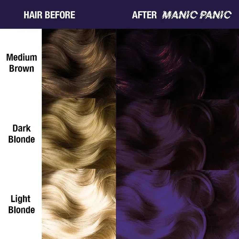 Manic Panic Creamtone Semi Permanent Hair Dye - Purple Haze 4oz - Beauty Exchange Beauty Supply