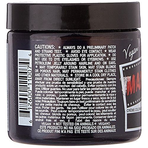 Manic Panic Creamtone Semi Permanent Hair Dye - Raven 4oz - Beauty Exchange Beauty Supply