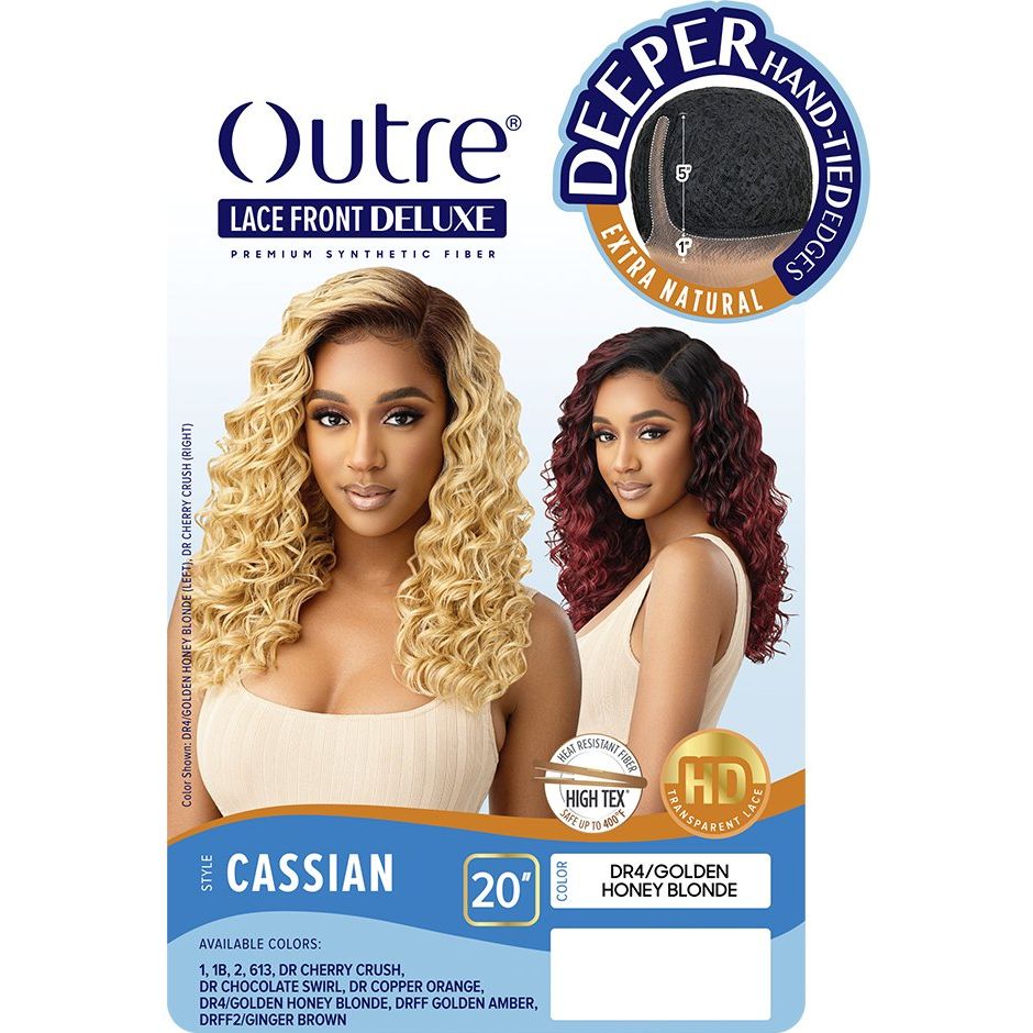 Outre Lace Front Deluxe Synthetic HD Lace Front Wig - Cassian - Beauty Exchange Beauty Supply