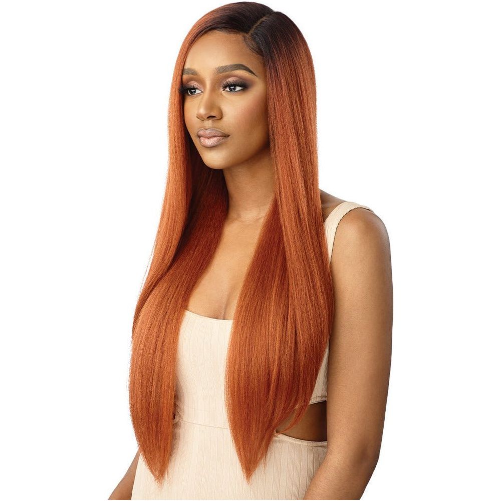 Outre Lace Front Synthetic Lace Wig - Natural Yaki 30" - Beauty Exchange Beauty Supply