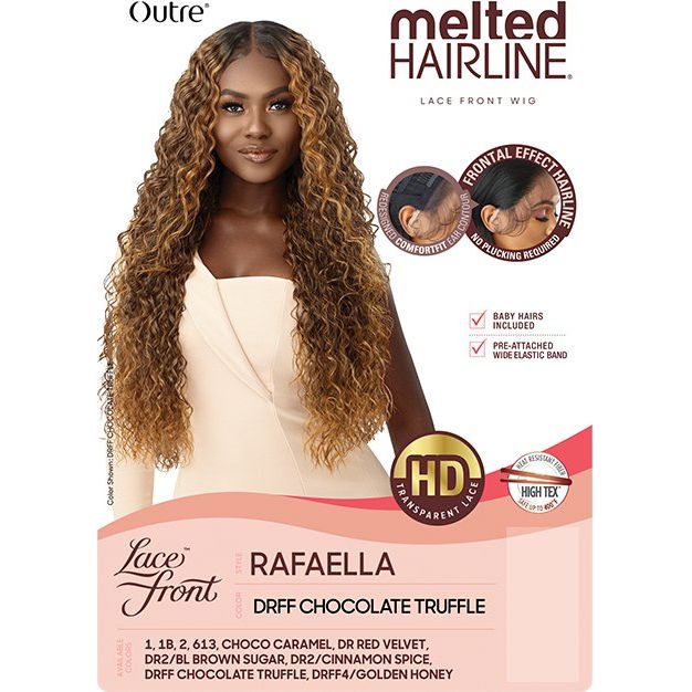 Outre Melted Hairline Synthetic HD Transparent Lace Front Wig Rafaella