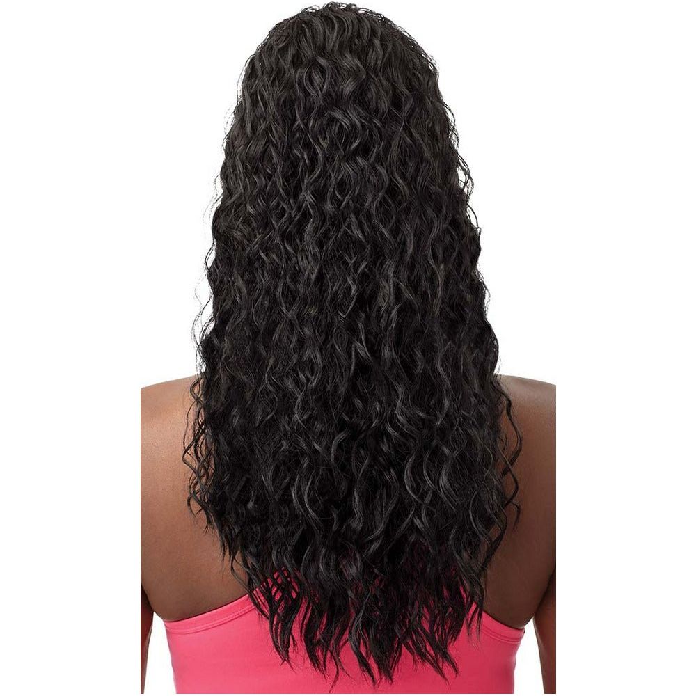 Outre Pretty Quick Synthetic Drawstring Ponytail - Natural Wave 22" - Beauty Exchange Beauty Supply