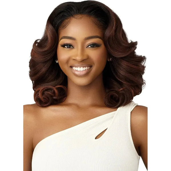 Outre Quick Weave Synthetic Half Wig Lucette