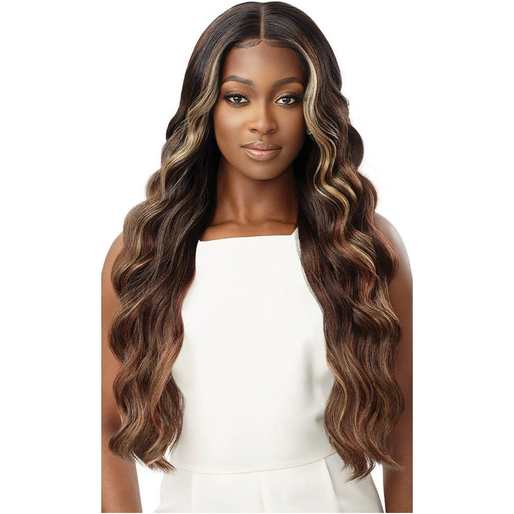 Middle Part French Curl Box Braids 26″ - Outre