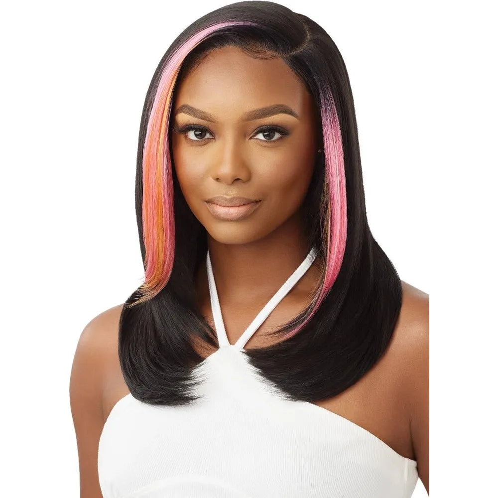 Outre Sleeklay Part Synthetic C-Part Wig - Etina - Beauty Exchange Beauty Supply