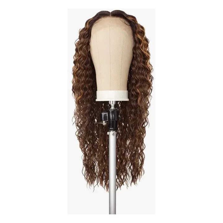 Sensationnel Butta Lace Human Hair Blend Lace Front Wig - WATER DEEP 28" - Beauty Exchange Beauty Supply