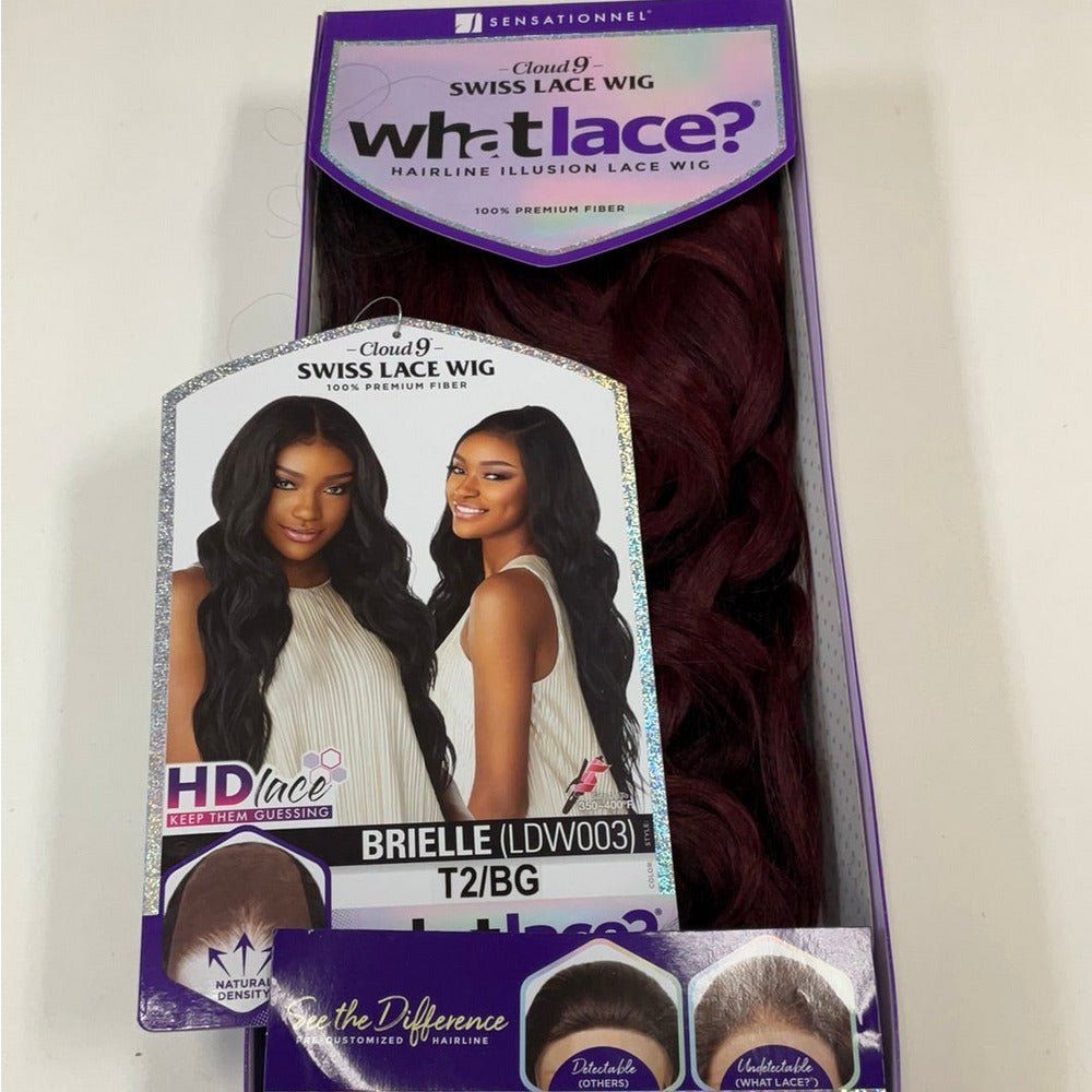 Sensationnel Cloud 9 What Lace? Synthetic 13x6 HD Lace Front Wig - Brielle - Beauty Exchange Beauty Supply