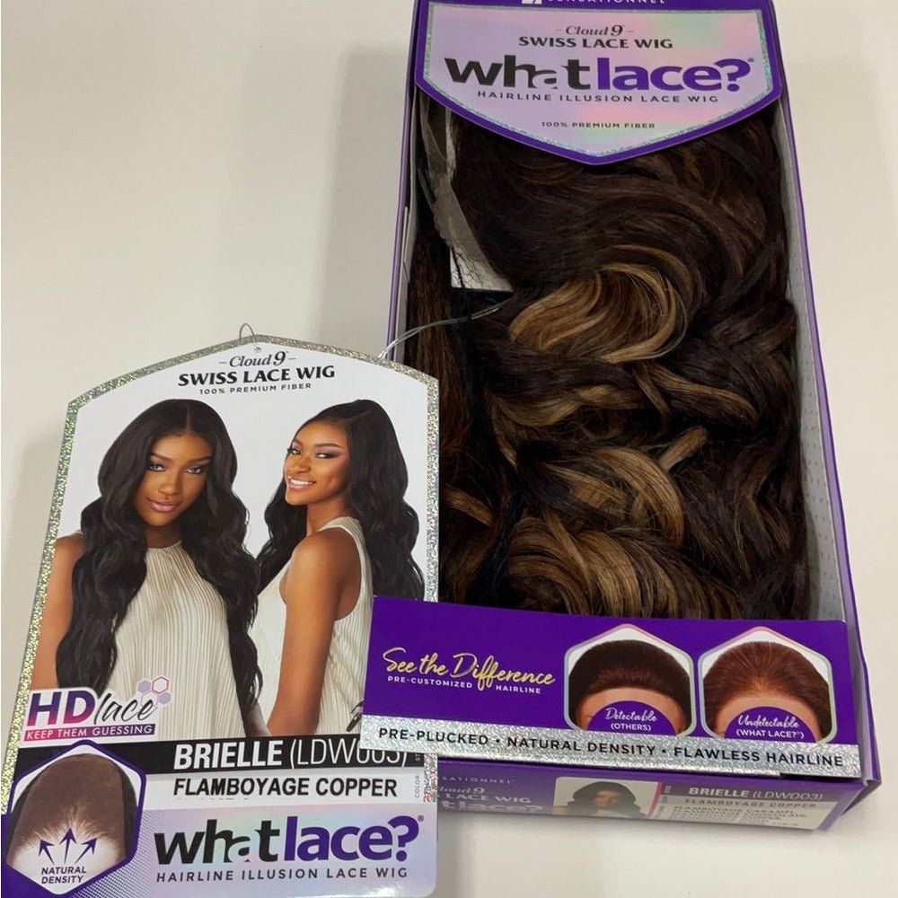 Sensationnel Cloud 9 What Lace? Synthetic 13x6 HD Lace Front Wig - Brielle - Beauty Exchange Beauty Supply