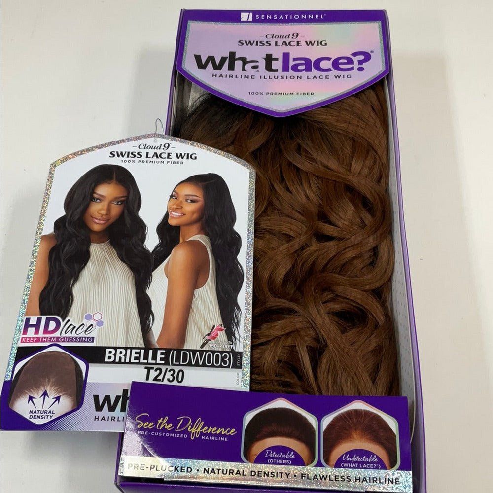 Sensationnel Cloud 9 What Lace? Synthetic 13x6 HD Lace Front Wig - Brielle - Beauty Exchange Beauty Supply