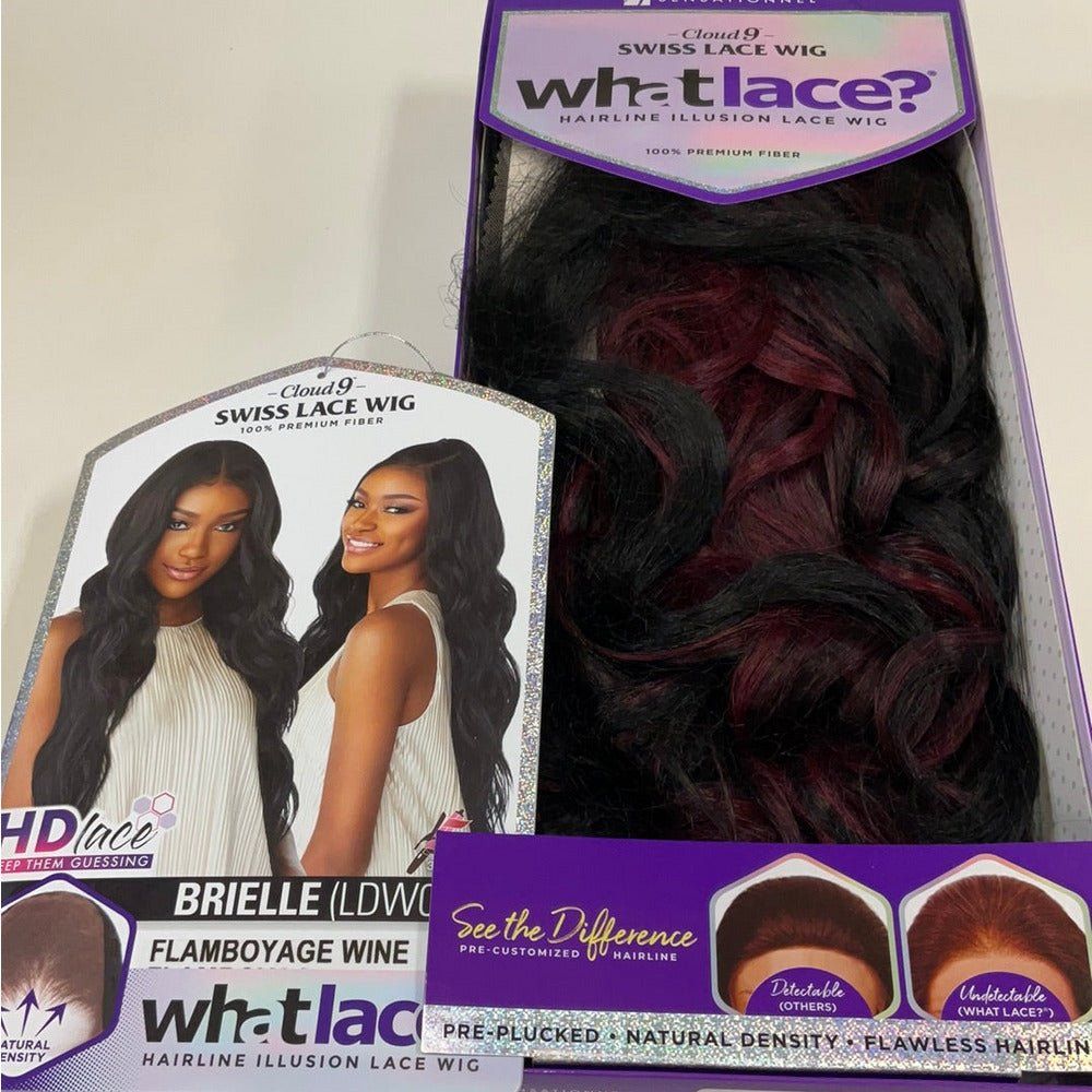 Sensationnel Cloud 9 What Lace? Synthetic 13x6 HD Lace Front Wig - Brielle - Beauty Exchange Beauty Supply