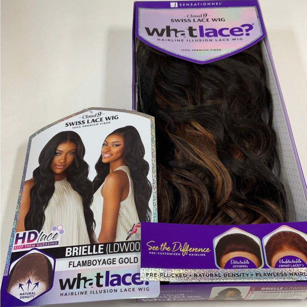 Sensationnel Cloud 9 What Lace? Synthetic 13x6 HD Lace Front Wig - Brielle - Beauty Exchange Beauty Supply