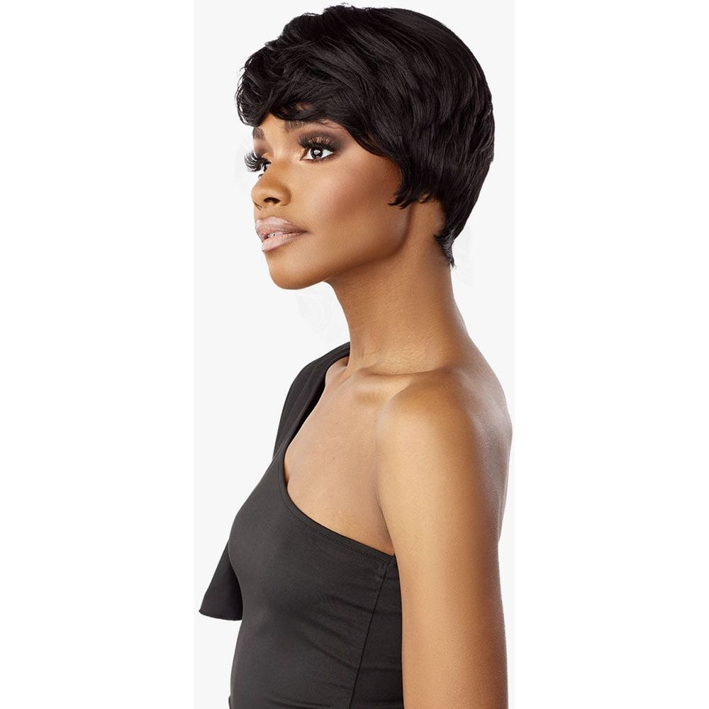 Sensationnel Empire Human Hair Salt & Pepper Full Wig - Denia - Beauty Exchange Beauty Supply