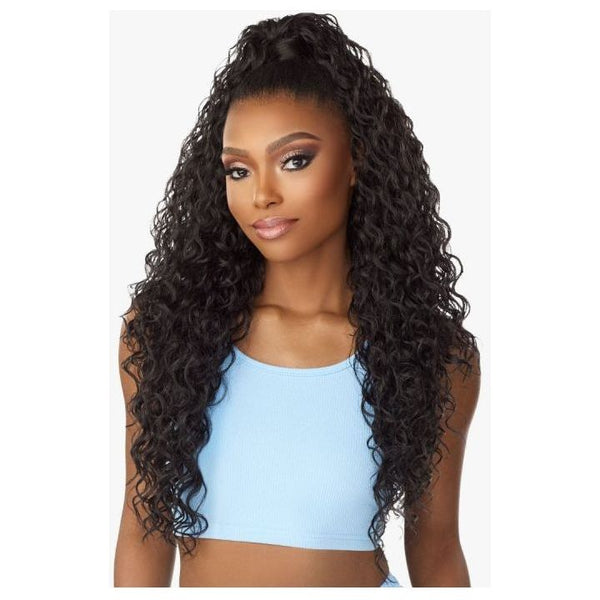 Sensationnel Instant Up Down Synthetic Ponytail Half Wig UD 16