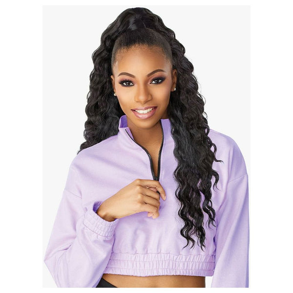 Sensationnel Instant Up Down Synthetic Pony Wrap Half Wig UD 9