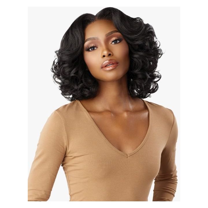 Sensationnel Kinky Edge 13X6 HD Lace Wig - KINKY BODY WAVE 14"